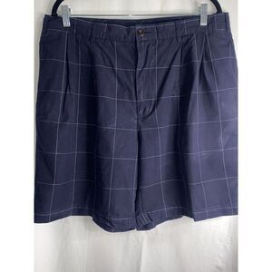 Mens Size 38W Nautica‎ Rigger  Blue Plaid Short.